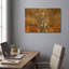  «À travers les cendres» par Mario Sanchez Nevado, art mural en métal doré, 24 po x 16 po-1998124973