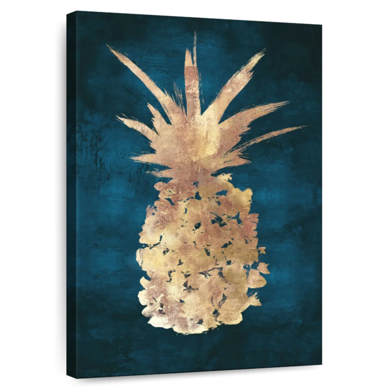 Yarlin Golden Night Pineapple, 12" H x 8" W