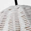 Norman 1 Light Dining Room Pendant With Ash Wicker Shade-259607377-259607380