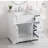Pardue 36'' Single Bathroom Vanity with Marble Top-163380707