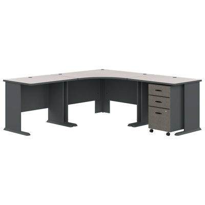Bureau de direction en L