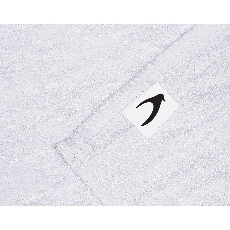 Del Mar Midweight Hand Towel, White