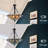 5 - Light Dimmable Geometric Chandelier