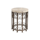 Montecito Stone End Table