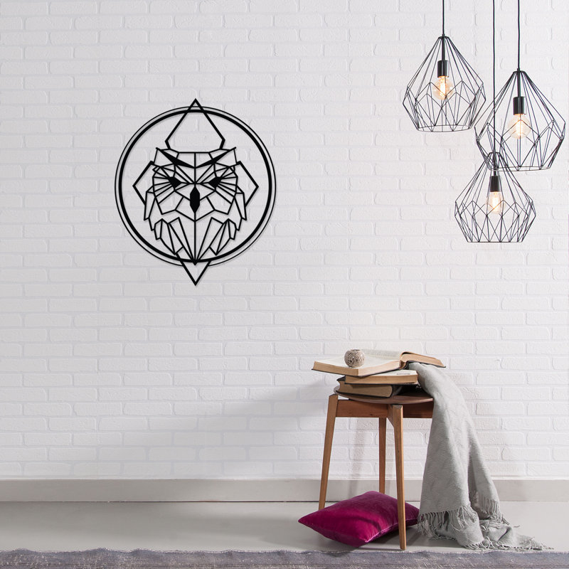 Abstract Wall Decor on Metal