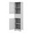 Tall Storage Cabinet, Bathroom Floor Freestanding Storage Cabinet With 2 Doors, One Drawer, Acrylic Door, Adjustable Shelf-1326740743