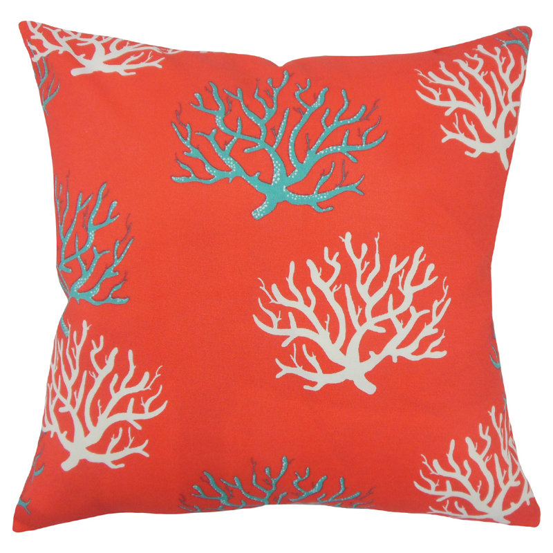 Taie décorative calypso / citron en polyester, Européen, Calypso
