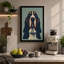 Dignified Basset Hound Modern - Wrapped Canvas-998623530-998623531
