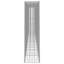 vidaXL Gabion Wall with Cover Galvanized Steel 236.2"x19.7"x78.7" Silver