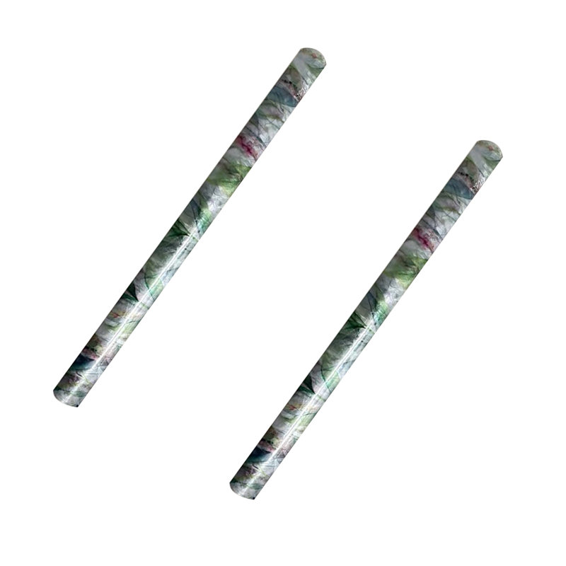 2PCS Window Film Privacy, Decorative No Glue Glass Sticker for Home Window,Static Cling Window Film for Front Door,Heat Control Anti UV,15.7x39.4Inch