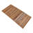 Premium Teak String Rectangle Teak and Wood Bath Mat