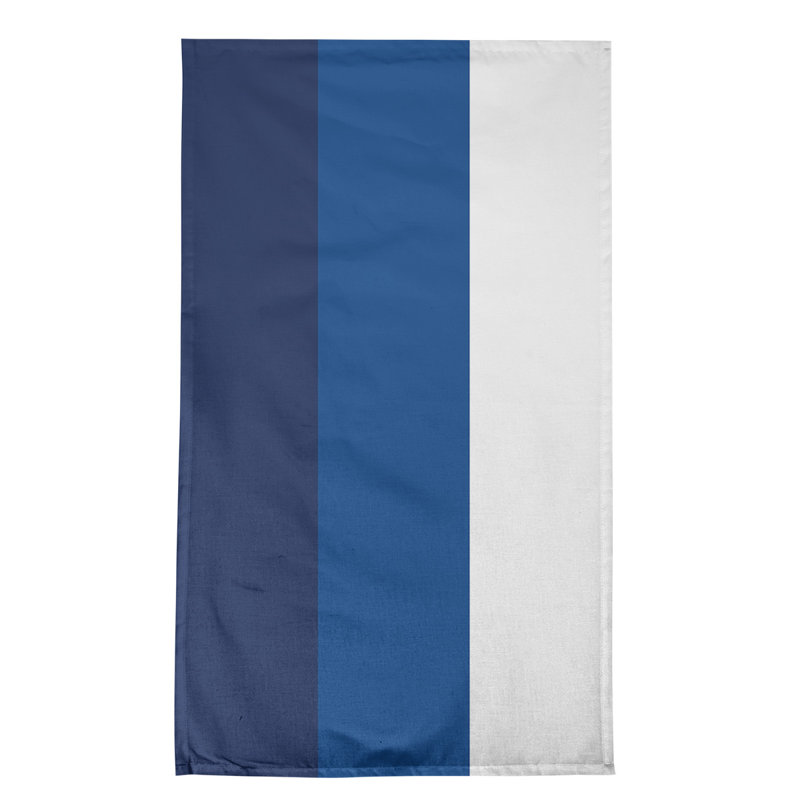 Stripe Tea Towel Kitchen Towel, Poly Twill, Navy Blue/Blue/White Toronto Baseball