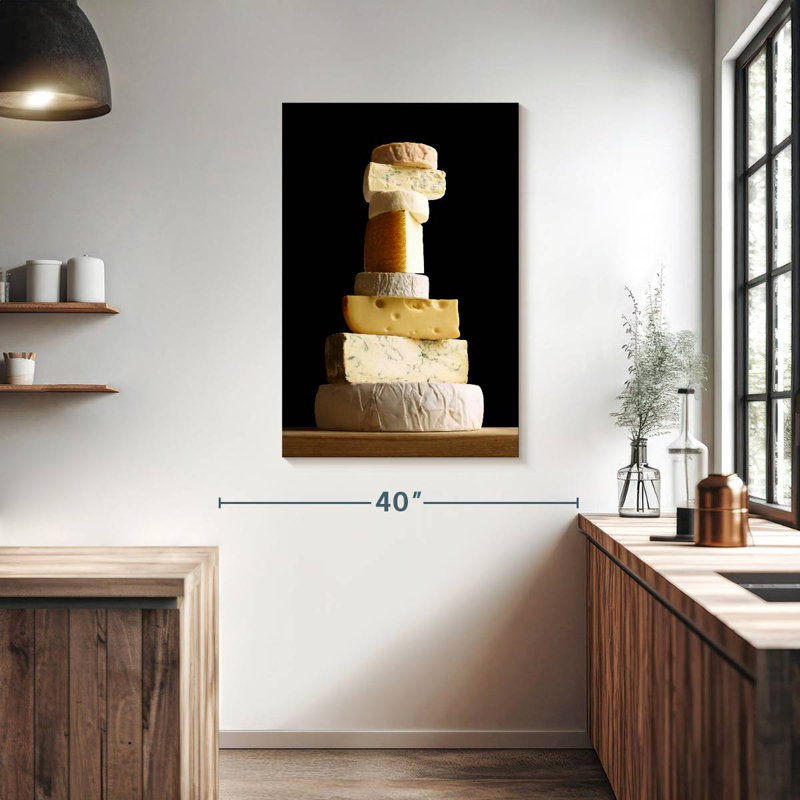 Yarlin Cheese Tower, 39" H x 26" W