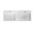 47.2" Solid Surface Resin Streamline Vanity Top