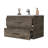 2-Drawer Wall Mounted Bathroom Vanity