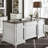 Colburn Jr. Executive Desk w/ Locking File Storage Drawers