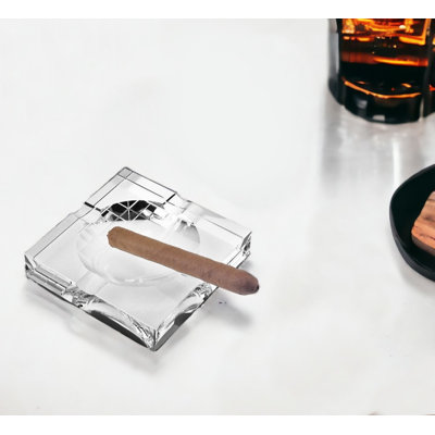 Brayden Studio® Aylisha Crystal Ashtray