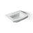 Archer Vitreous China Rectangular Pedestal Bathroom Sink with Overflow-19195601-10940458