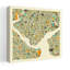«Geometric Istanbul Map», impression d'art géométrique coloré abstrait-129716559