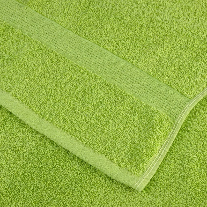 Premium Shower Towels SOLUND 4Pcs 600Gsm, Bath Towels - 4 Pack, Apple Green
