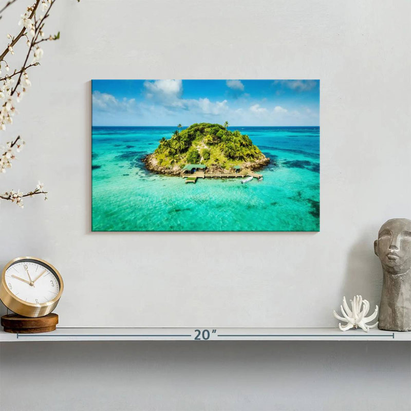 Île de San Andres, Colombie, H 8 po x l 12 po