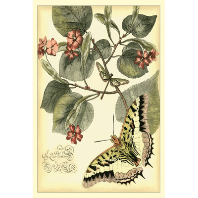 Whimsical Butterflies I - Wrapped Canvas Print