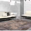 Tapis gris noué à la main Quinones
