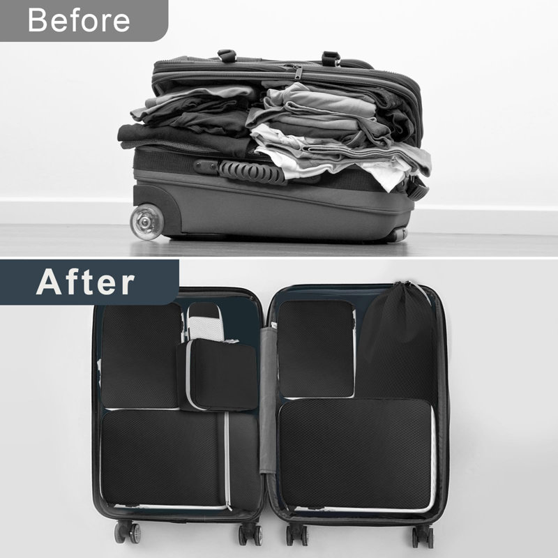 Rebrilliant Fabric Storage Bag, Black