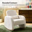 Chaise berçante moderne en polyester Rod-1244569213