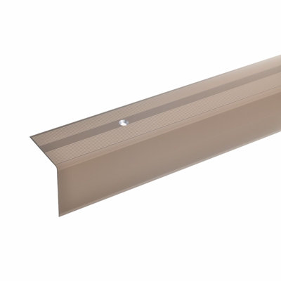 Treppenwinkelprofil 42x40mm gebohrt