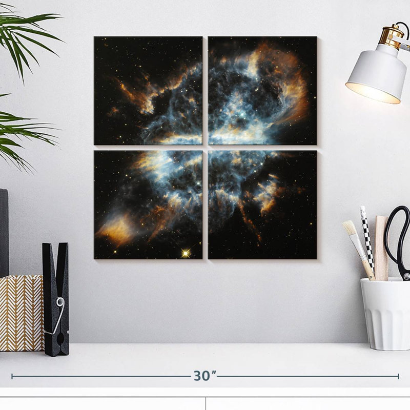 Oberle Spiral Planetary Nebula, 18'' H x 18'' W