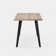 Bulhary Metal Base Dining Table