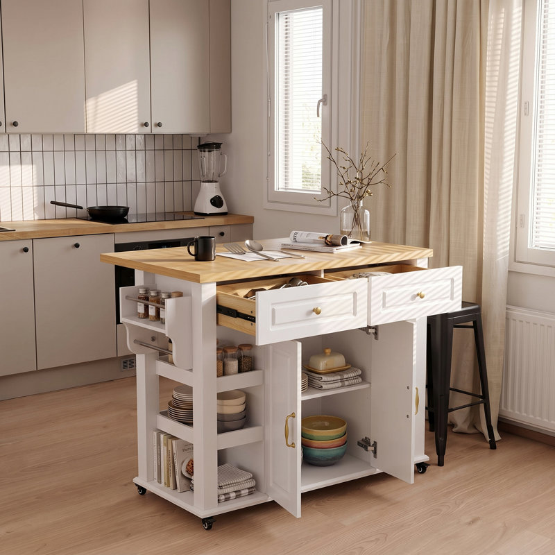 107 cm W Kitchen Island