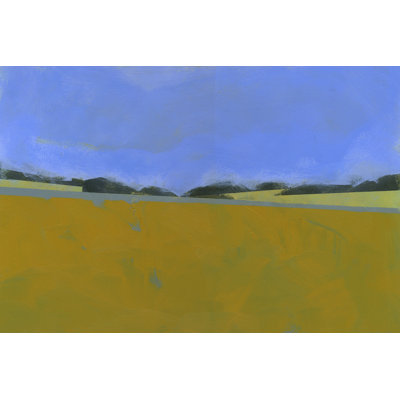 Distant Flax by Paul Bailey - Wrapped Canvas Painting