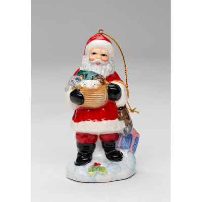 Santa Ornament 