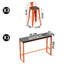 Ensemble de table haute et de chaises style industriel L 15,8 po-100946044
