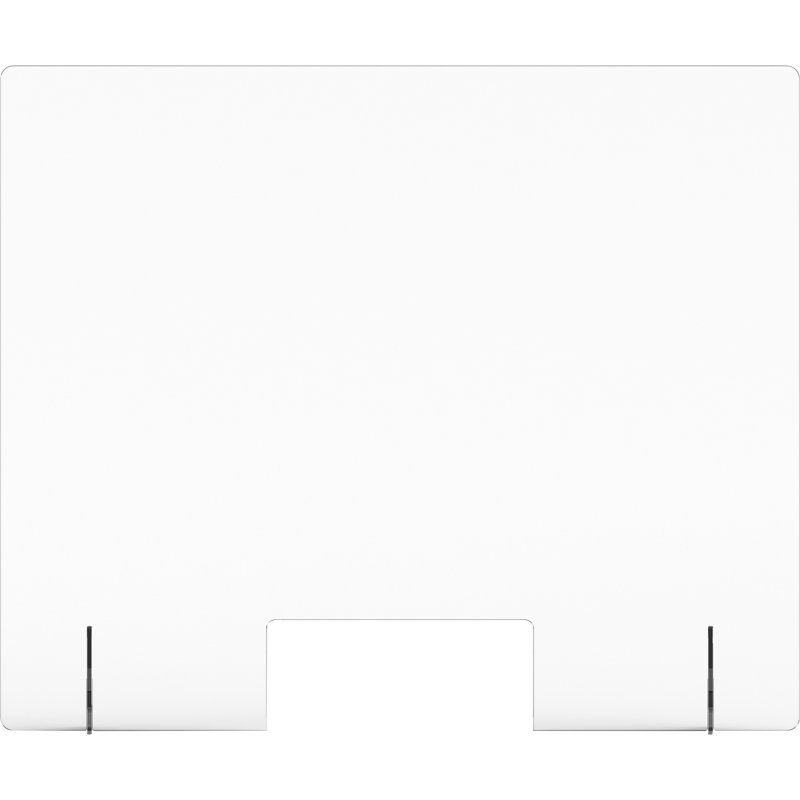 Barrière de distanciation Lorell, H 30 po x l 36 po x P 1 po