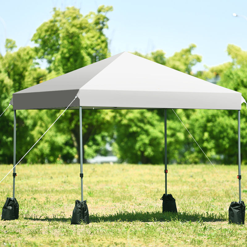 Ahloni 2.4m x 2.4m Metal Party Tent, White