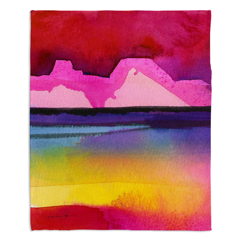 Couverture sherpa doux rêves de désert, l 51 po x L 60 po