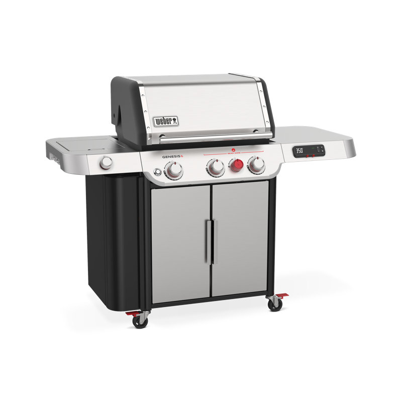 Weber Genesis EPX-335 3-Burner Natural Gas Grill	, Stainless Steel
