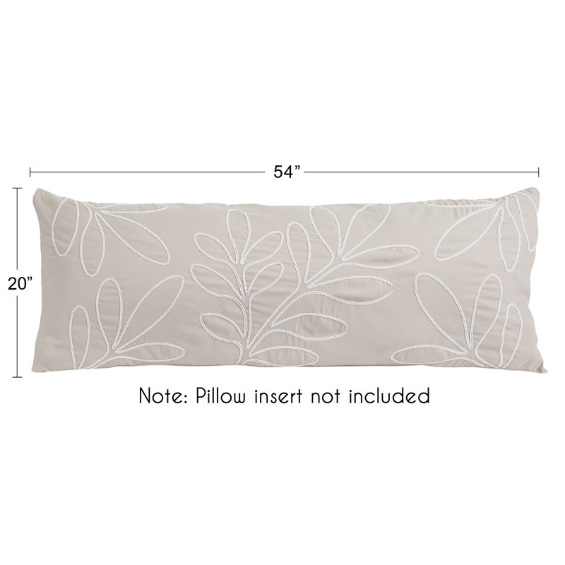 Floral 100% Linen Pillowcase