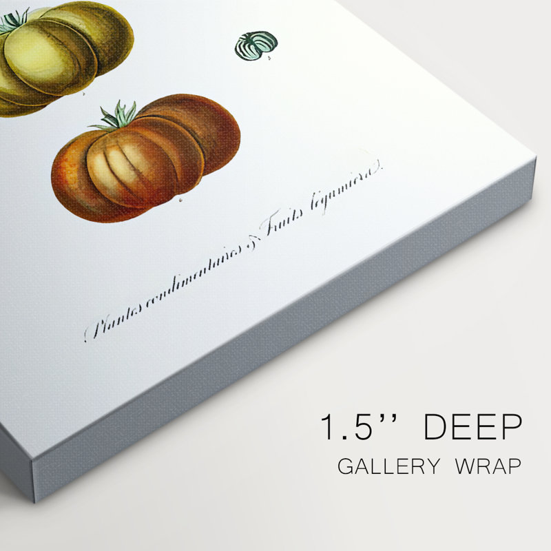 Variétés de fruits et légumes III - Cavas enveloppés de galerie, H 48 po x l 32 po