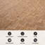 Tapis tissé plat intérieur / extérieur en jute à motif géométrique Easy-Care-517304773-506550859