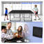 Table de tennis de table pliable 6 pieds avec surface de jeu en panneau de fibres à densité moyenne de 12 mm-130474617