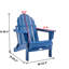 Chaise Adirondack en plastique Bedie-1264315821