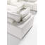 Lucca 6-Piece L-Sectional In Kipri Snow