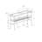 Accent Table, Console, Entryway, Narrow, Sofa, , , Clear Tempered Glass, Silver Metal, Contemporary,