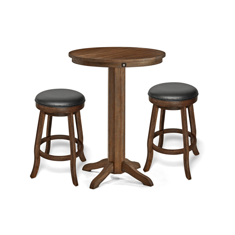 Traditional Pub Table/stool Set, Nutmeg