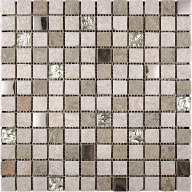 Andova Curvation Specialty Glass Mosaic Tile - Wayfair Canada