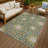 Machine Washable Indoor/Outdoor Chantille ACN2620 Bohemian Rug-627176283-627176272